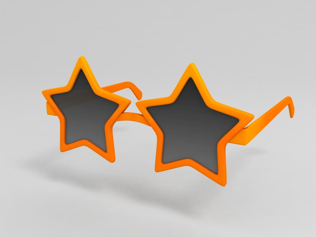 star with sunglasses