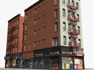 new york buildings - 3D
