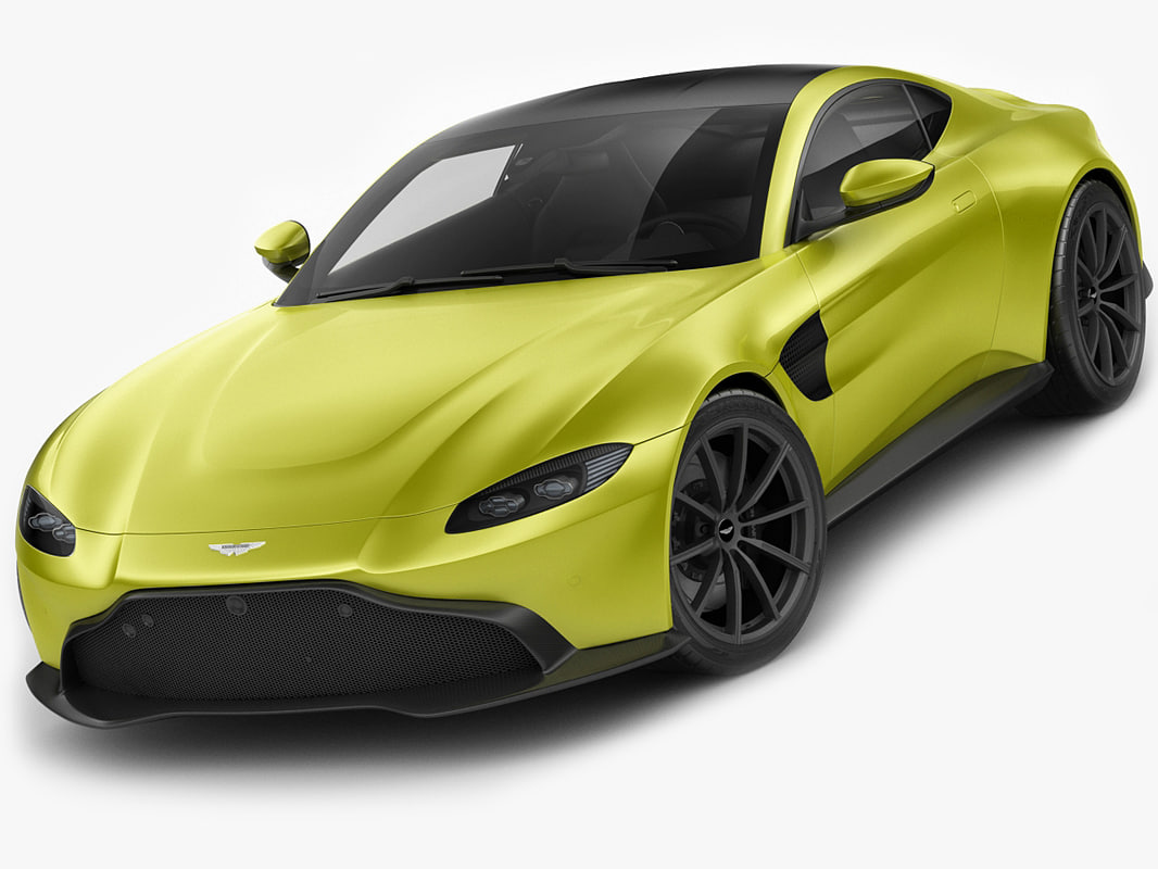 Aston Martin Vantage 3d Model Turbosquid 1248232