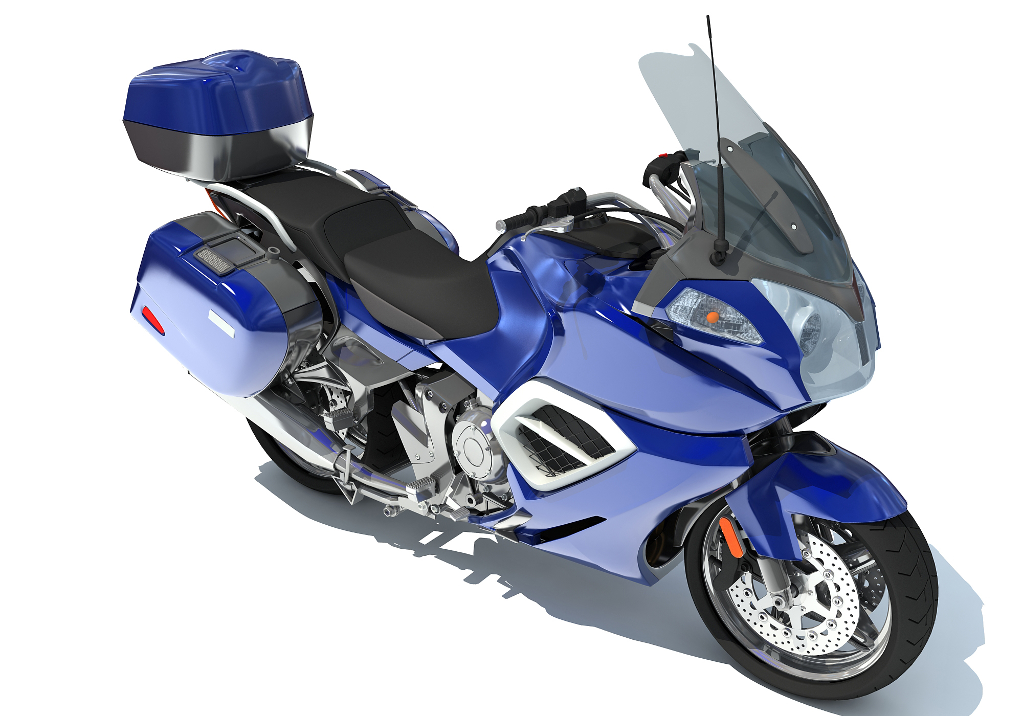 sport motorcycle 3d model