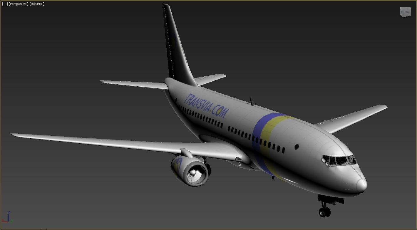 Aeroplane 3d Model Turbosquid 1248461