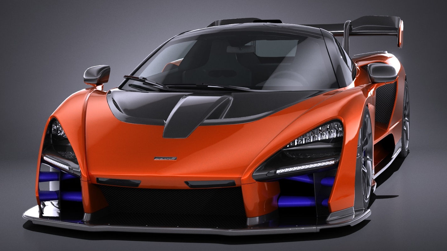 Mclaren senna 2019 3D model - TurboSquid 1248444
