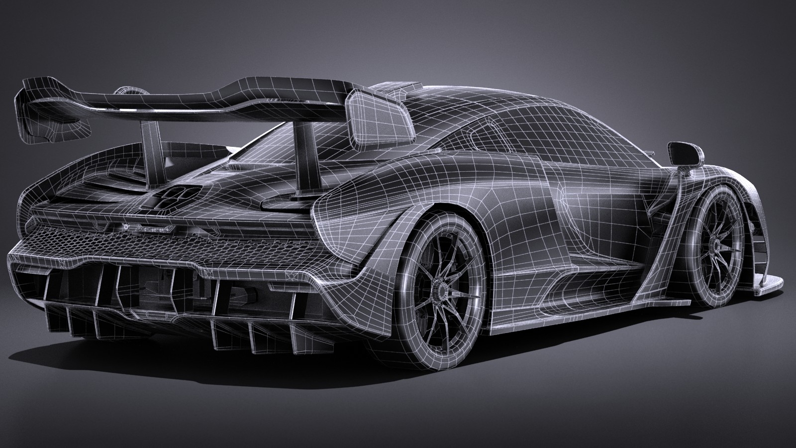 Mclaren senna 2019 3D model - TurboSquid 1248444