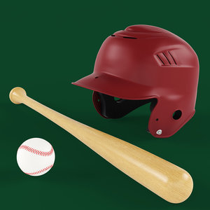 baseball set 3D model