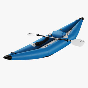 inflatable kayak k-air 3D model