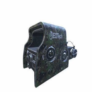 eotech holographic weapon sight 3D model