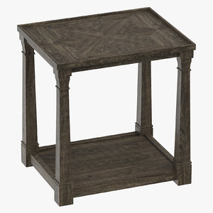 transitional table 3D model