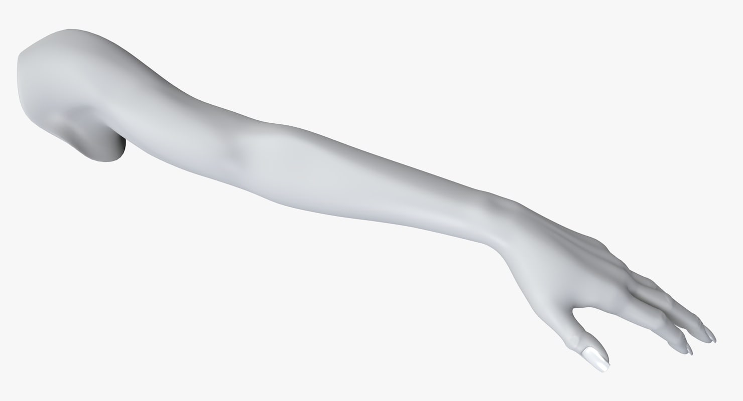 Hand arm woman 3D model TurboSquid 1246771