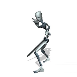 Sword man magic attack