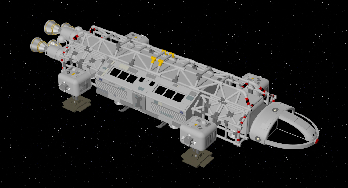 Eagle transporter 1999 space 3D model - TurboSquid 1152896