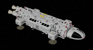 eagle transporter 1999 space 3D model