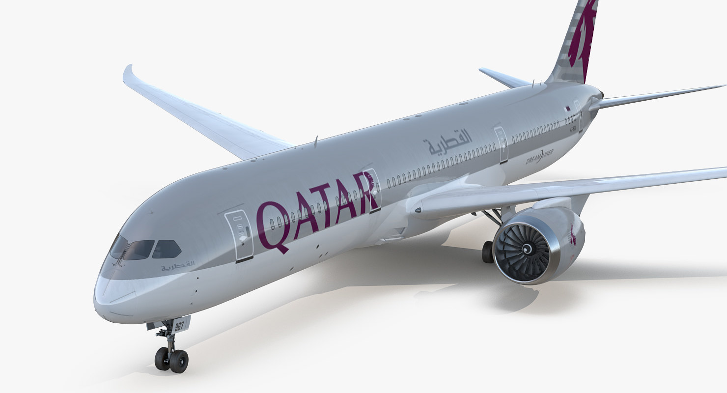 Boeing 787 Dreamliner 3d Model