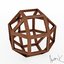 3D icofiexaedron leonardo model