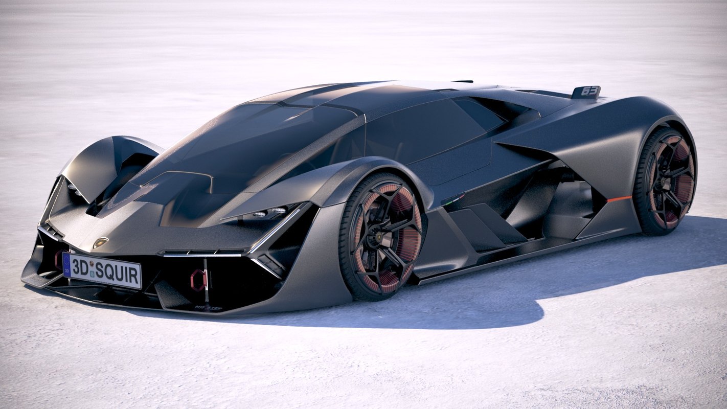 Lamborghini terzo millennio 3D - TurboSquid 1249109