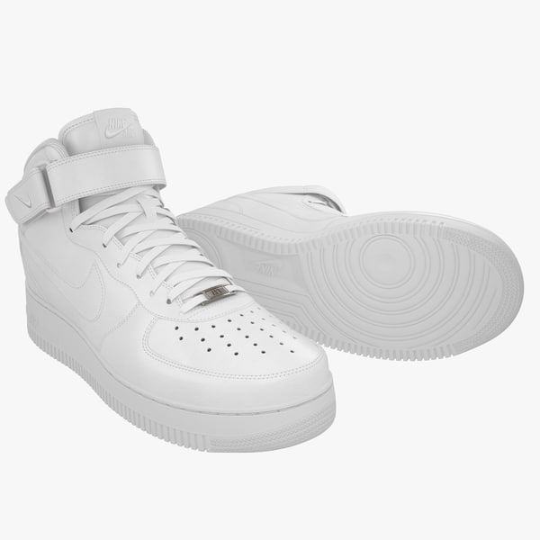 nike air force one 3d model