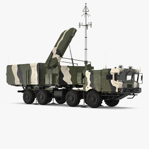 mobile radar station 96l6 3D model