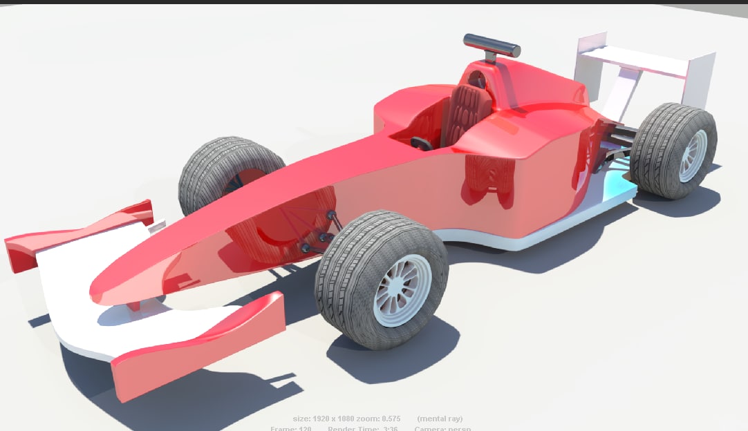 3D racing car - TurboSquid 1249137