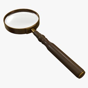 magnifying glass model
