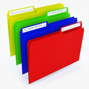 3D file folder