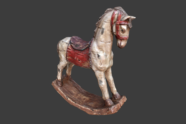 3d Decorative Horse Turbosquid 1249377