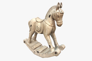 3D decorative horse