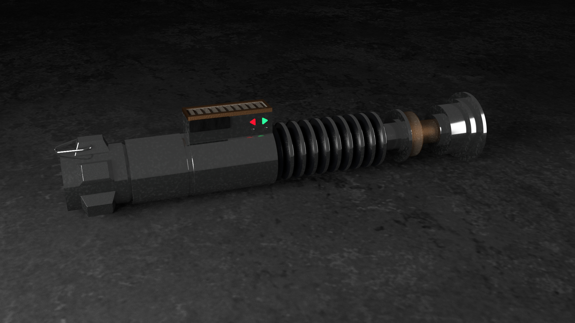 3D lightsaber luke - TurboSquid 1249453