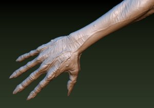 zombie hand model