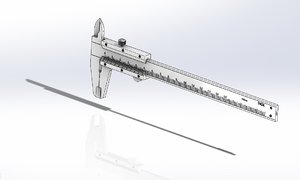 caliper 3D model