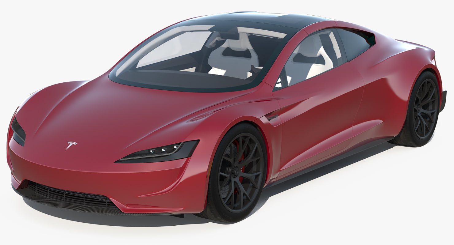 3D model tesla roadster - TurboSquid 1250004