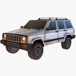jeep cherokee 3D