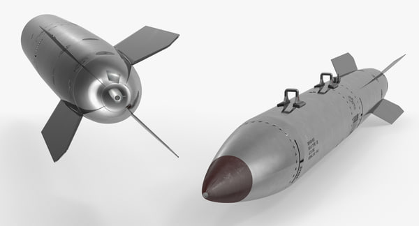 3D модель B61 Fusion Bomb Fusion Bomb - TurboSquid 1250224