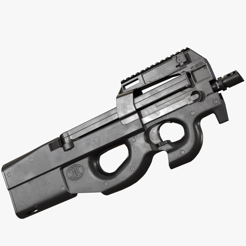 P90 ready asset 3D model TurboSquid 1196058