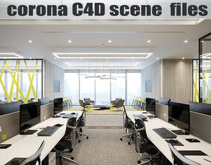 corona files - office model