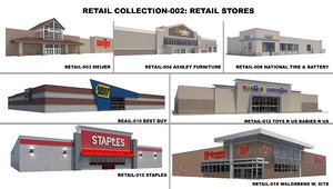3D retail stores