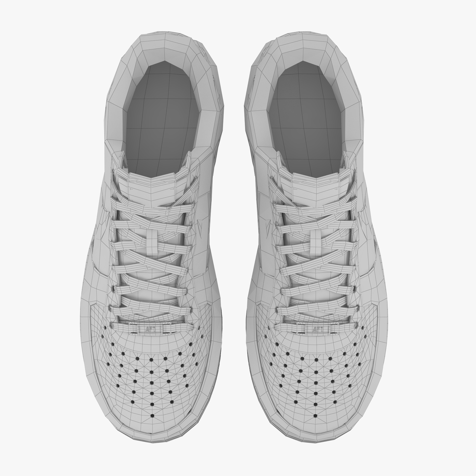 nike air force one 3d model