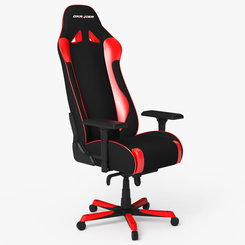  Gaming  chair  dxracer 3D  model TurboSquid 1250650