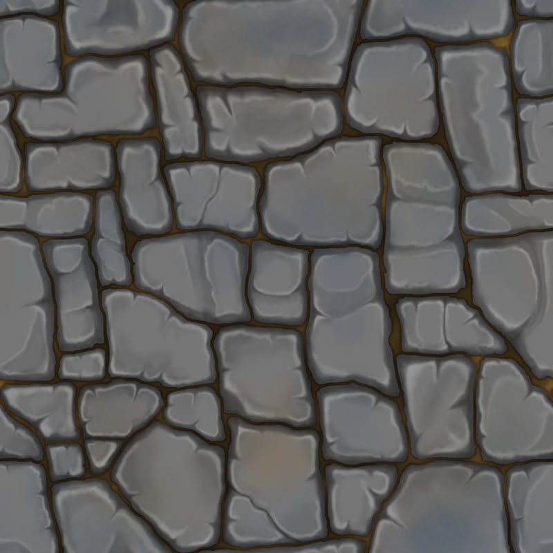 Texture PNG Stone Walkway Tileable