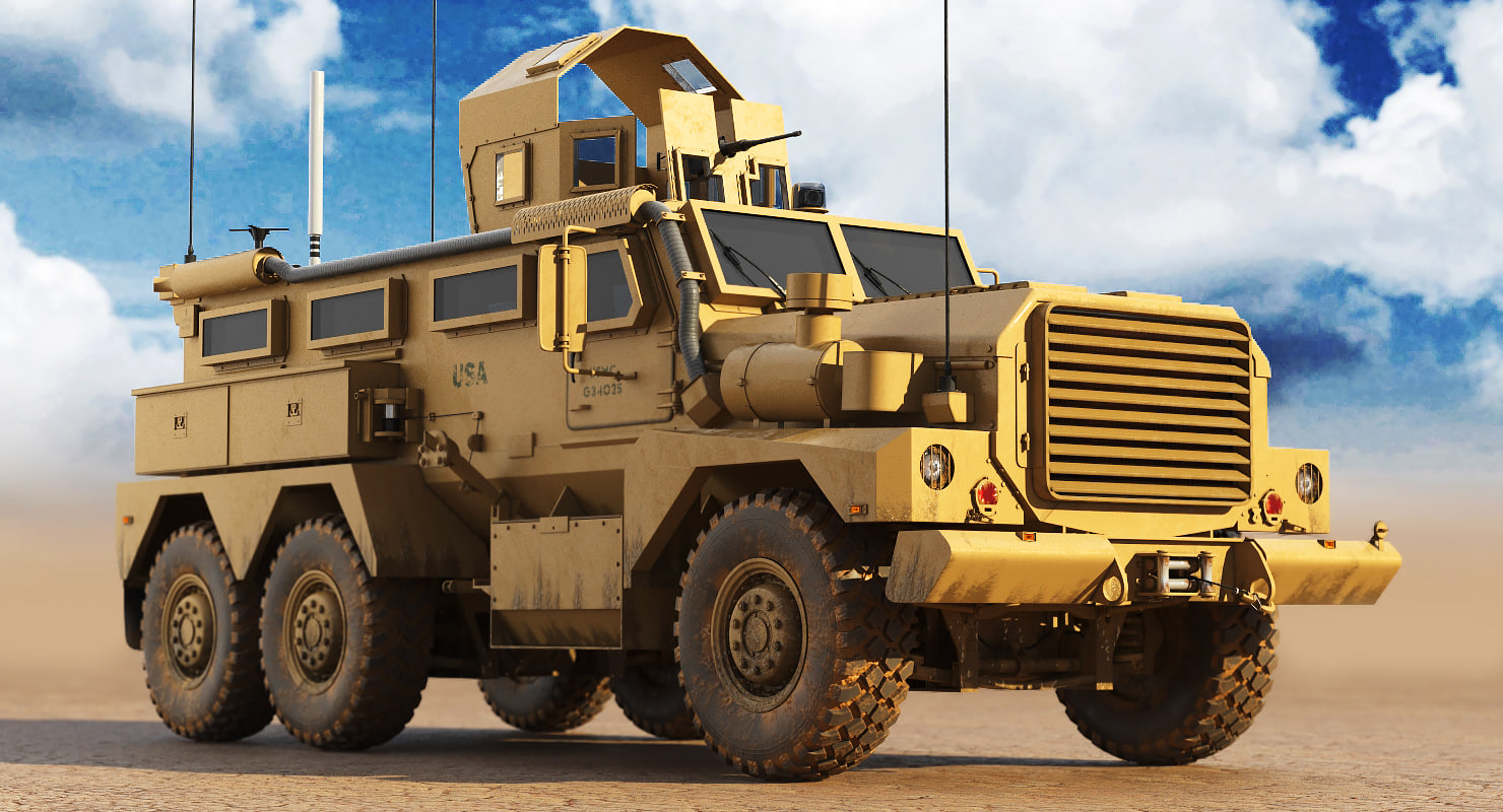 mrap rc car