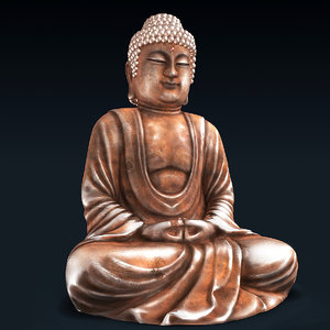 buddha statue 3D model