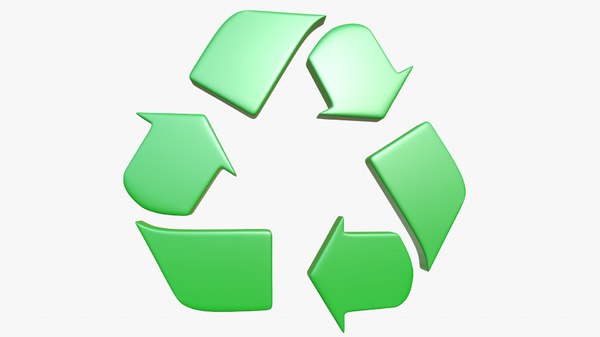 Recycle Logo 1 3d Model Turbosquid 1250869