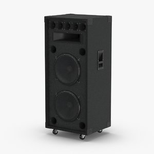 stage-speaker-01 3D
