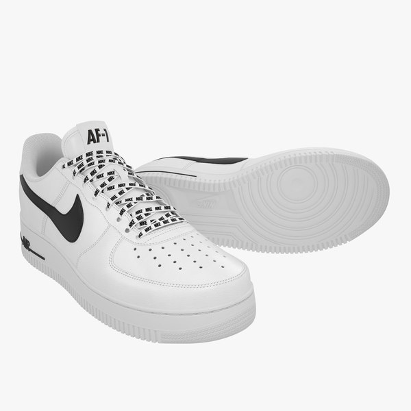 Nike air force 1 3D model - TurboSquid 1251062