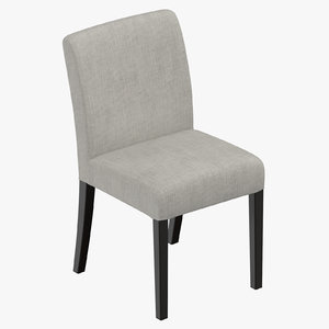 contemporary dining chair 3D model