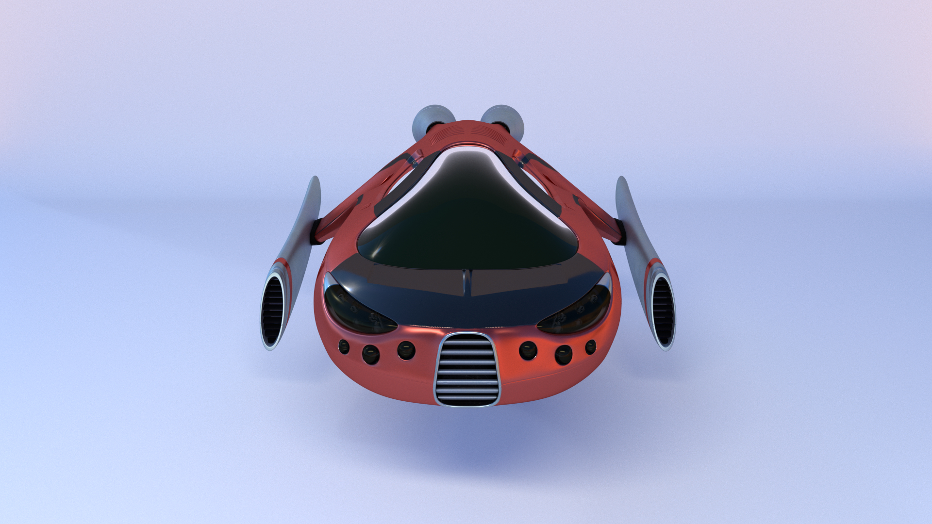 飞行器太空飞船3d模型