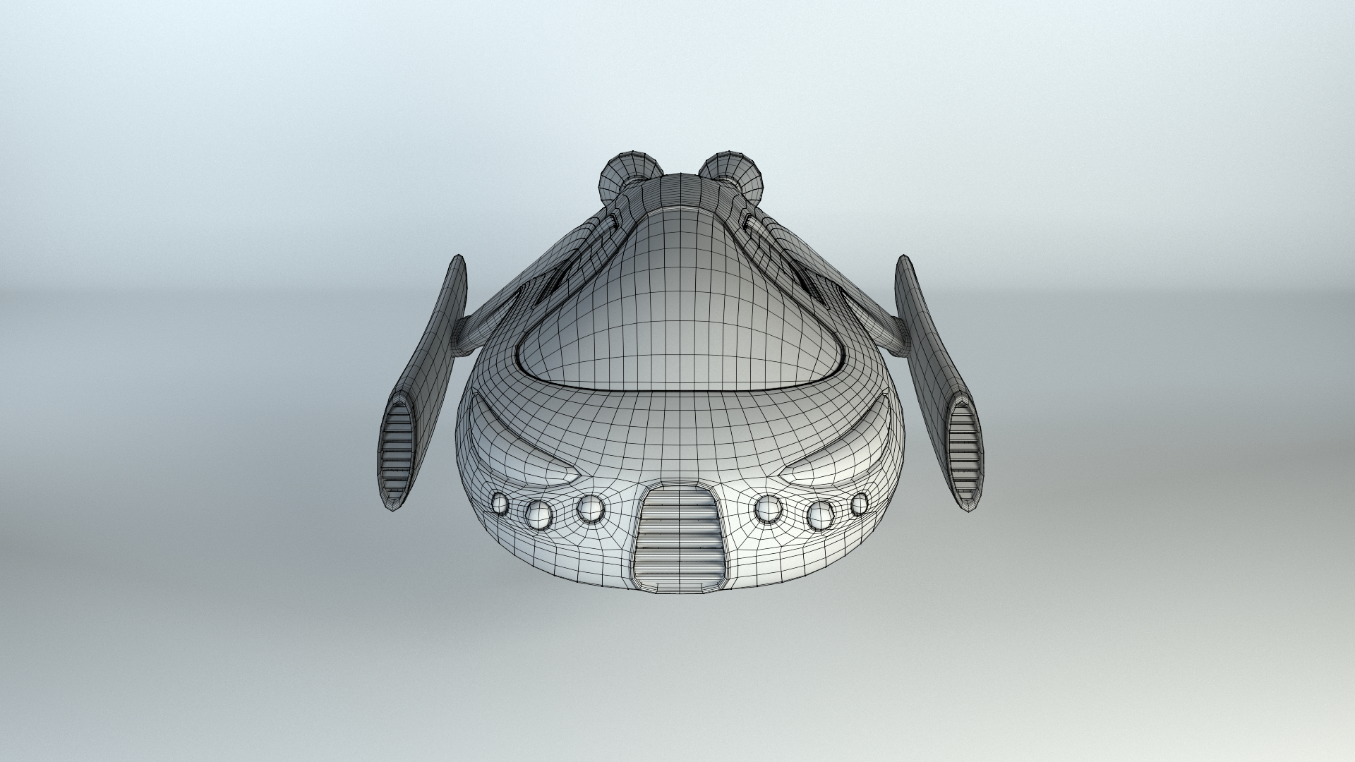 飛行器太空飛船3d模型