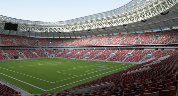 Luzhniki stadium 2018 3D model - TurboSquid 1251594