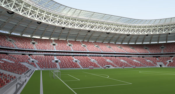 Luzhniki stadium 2018 3D model - TurboSquid 1251594