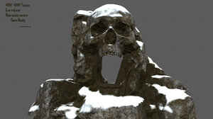 skull cave 3D