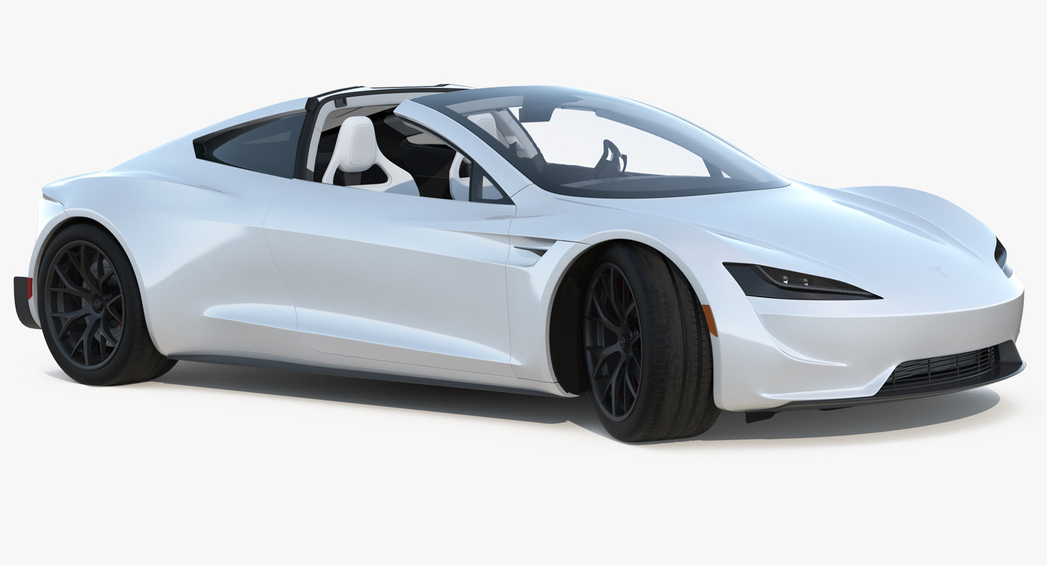 Tesla Roadster 2017 Rigged Model Turbosquid 1252054 Tesla Roadster 2017 Rigged Model