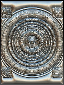 Download Mayan Calendar 3d Models For Download Turbosquid